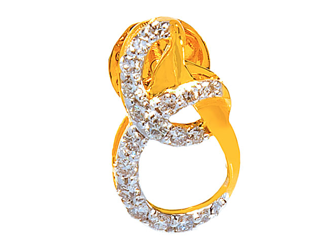 pretty diamond earrings